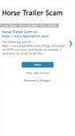 Mobile Screenshot of horsetrailscam1.blogspot.com
