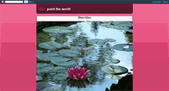 Desktop Screenshot of eccecormeum-painttheworld.blogspot.com