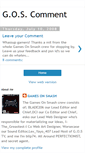 Mobile Screenshot of goscomment.blogspot.com