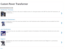 Tablet Screenshot of custompowertransformer.blogspot.com