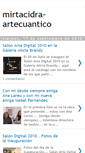Mobile Screenshot of mirtacidraartecuantico.blogspot.com