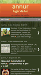 Mobile Screenshot of annurlugardeluz.blogspot.com