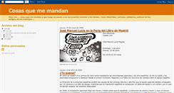 Desktop Screenshot of cosasquememandan.blogspot.com