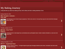 Tablet Screenshot of kiranabakingjourney.blogspot.com