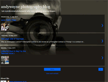 Tablet Screenshot of andywaynephotography.blogspot.com