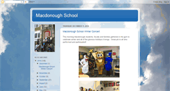 Desktop Screenshot of macdonoughschool.blogspot.com