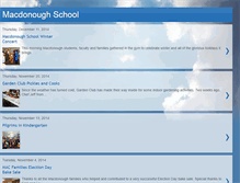 Tablet Screenshot of macdonoughschool.blogspot.com