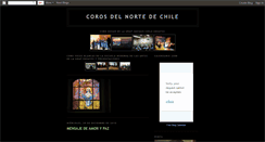 Desktop Screenshot of corosenelnortedechile.blogspot.com