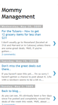 Mobile Screenshot of mommymanagement.blogspot.com