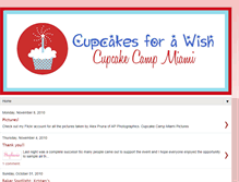 Tablet Screenshot of cupcakecampmiami.blogspot.com