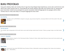 Tablet Screenshot of bukuprovokasi.blogspot.com