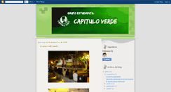 Desktop Screenshot of capituloverde.blogspot.com