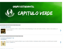 Tablet Screenshot of capituloverde.blogspot.com