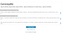 Tablet Screenshot of correveydile.blogspot.com