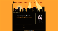 Desktop Screenshot of bangkokangel.blogspot.com