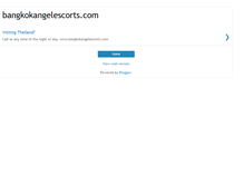 Tablet Screenshot of bangkokangel.blogspot.com