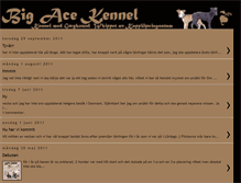 Tablet Screenshot of kennelbigace.blogspot.com