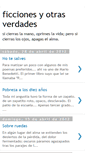 Mobile Screenshot of ficcionesyotrasverdades.blogspot.com