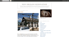 Desktop Screenshot of neworleansrenovation.blogspot.com