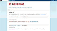 Desktop Screenshot of batransfer.blogspot.com