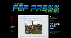 Desktop Screenshot of agenciafefpress.blogspot.com