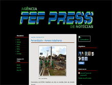 Tablet Screenshot of agenciafefpress.blogspot.com