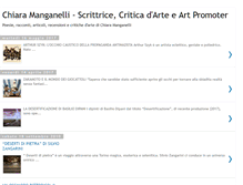 Tablet Screenshot of chiaramanganelli.blogspot.com