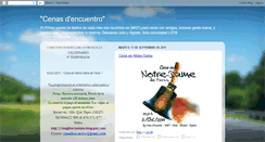 Desktop Screenshot of cenadencuentro.blogspot.com