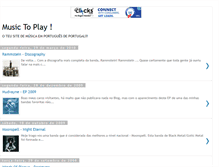 Tablet Screenshot of musictoplay.blogspot.com