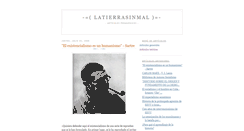 Desktop Screenshot of latierrasinmal9-mai.blogspot.com