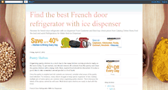 Desktop Screenshot of frenchdoorrefrigeratorwithicedispense.blogspot.com