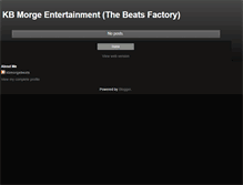 Tablet Screenshot of kbmorgentertainment.blogspot.com