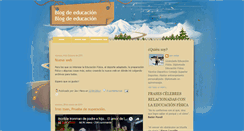 Desktop Screenshot of educacionfisicajavi.blogspot.com