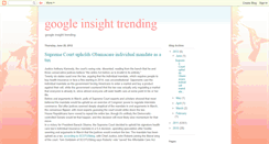 Desktop Screenshot of google-insight-trending.blogspot.com