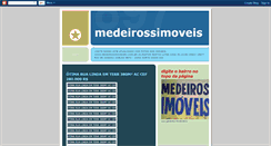 Desktop Screenshot of medeirossimoveis.blogspot.com