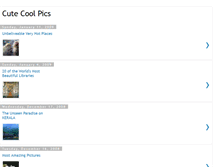 Tablet Screenshot of cutecoolpics.blogspot.com