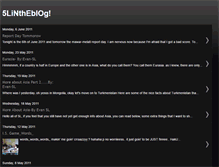 Tablet Screenshot of 5lintheblog.blogspot.com