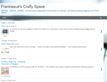 Tablet Screenshot of frankiesue.blogspot.com
