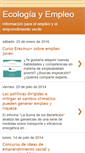 Mobile Screenshot of ecologiayempleo.blogspot.com