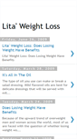 Mobile Screenshot of litaweightloss.blogspot.com