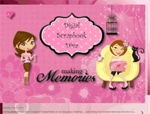 Tablet Screenshot of digitalscrapbookdiva.blogspot.com