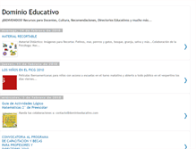 Tablet Screenshot of dominioeducativo.blogspot.com