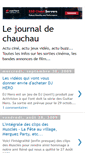 Mobile Screenshot of le-journal-de-chauchau.blogspot.com