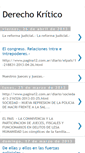 Mobile Screenshot of derechokritico.blogspot.com