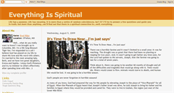 Desktop Screenshot of bradseverythingisspiritual.blogspot.com
