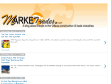 Tablet Screenshot of marketrades.blogspot.com