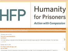 Tablet Screenshot of humanityforprisoners.blogspot.com