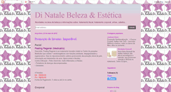 Desktop Screenshot of dinatalebeleza.blogspot.com
