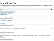 Tablet Screenshot of blogwithmrsking.blogspot.com