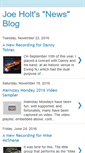 Mobile Screenshot of joeholtsnews.blogspot.com